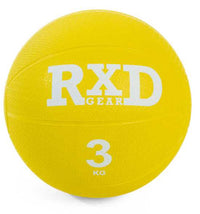 Médecine ball RXD Caoutchouc Jaune 3 kg