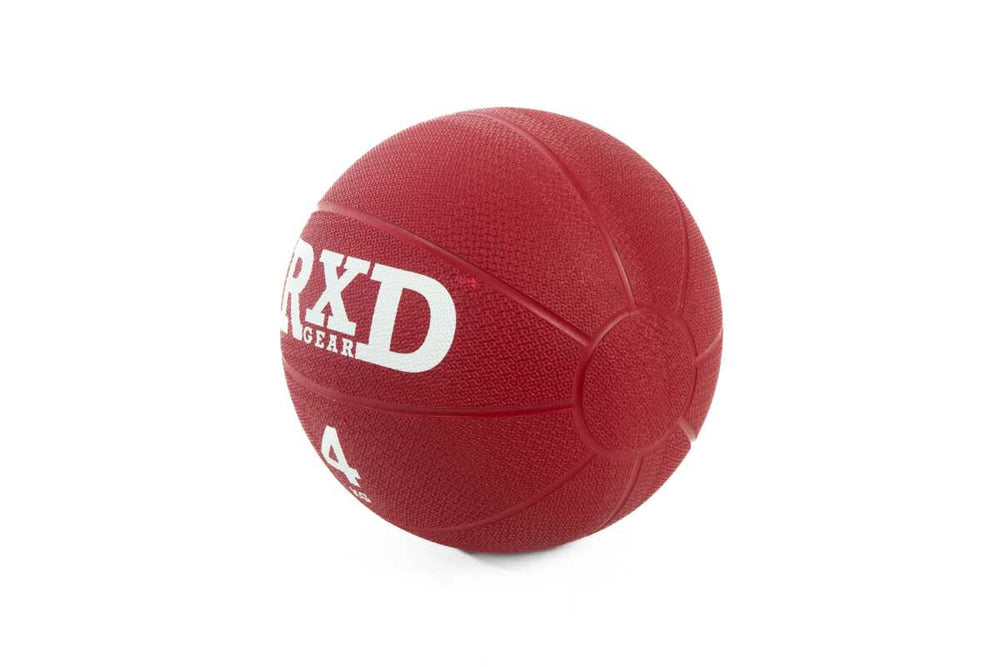 Médecine ball RXD Caoutchouc Rouge 4 kg