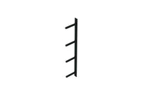 RXD Wall Mounted Bumper Storage Vertical
