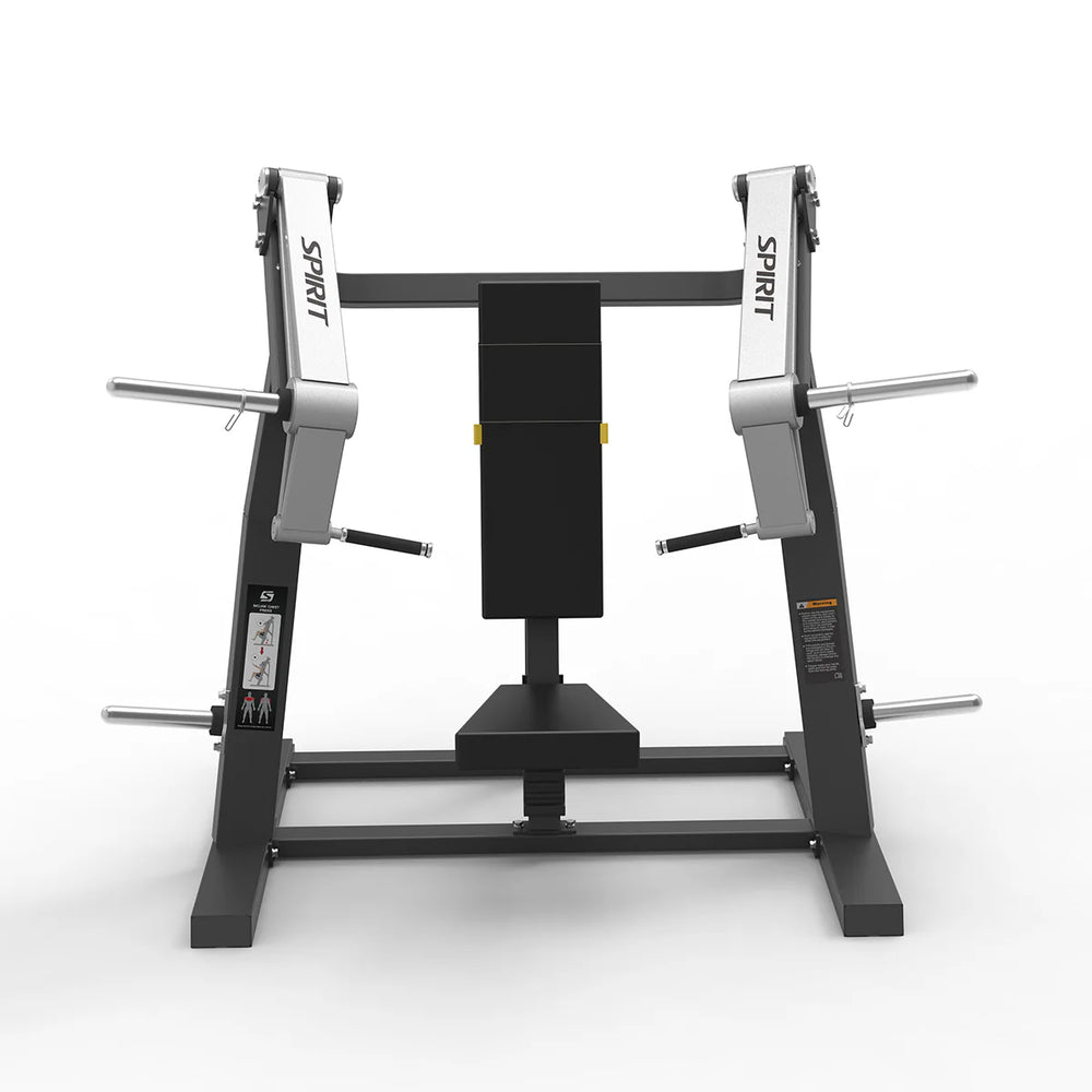 Presse à poitrine inclinée à charge libre Spirit Fitness
