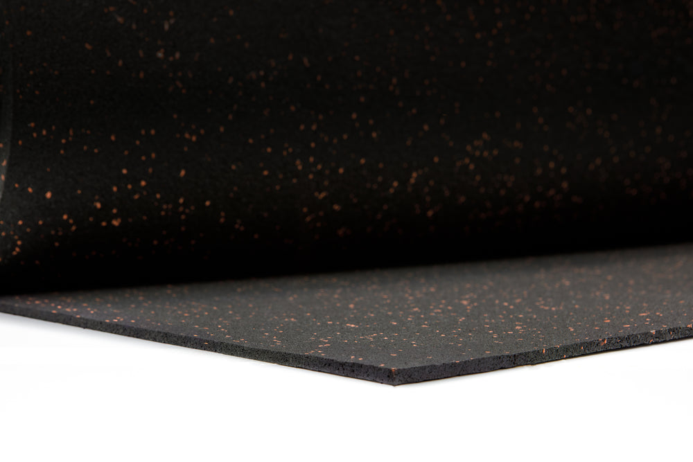 Sportvloer Basic Breedte 1250mm x Lengte 1000mm x Dikte 10mm - Rood