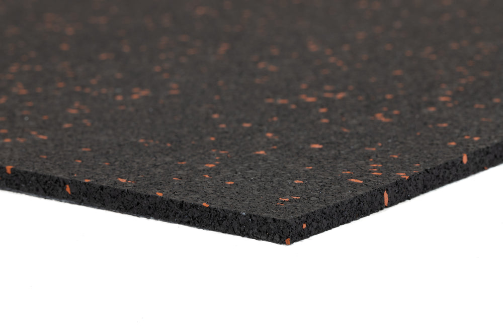 Sportvloer Basic Breedte 1250mm x Lengte 1000mm x Dikte 10mm - Rood