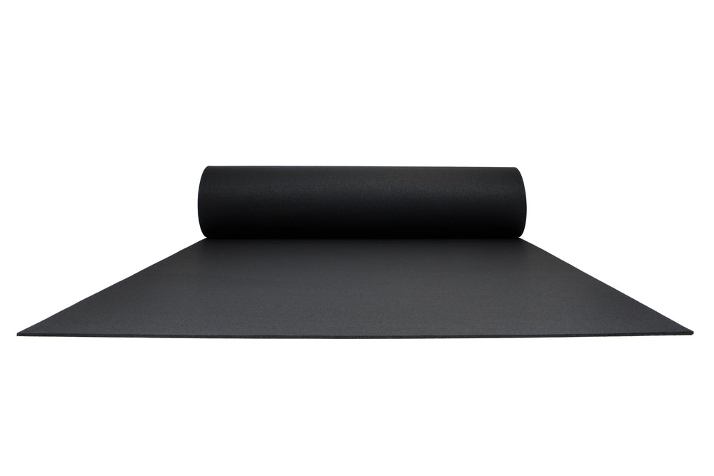 Sportvloer Basic Breedte 1250mm x Lengte 1000mm x Dikte 10mm - Zwart
