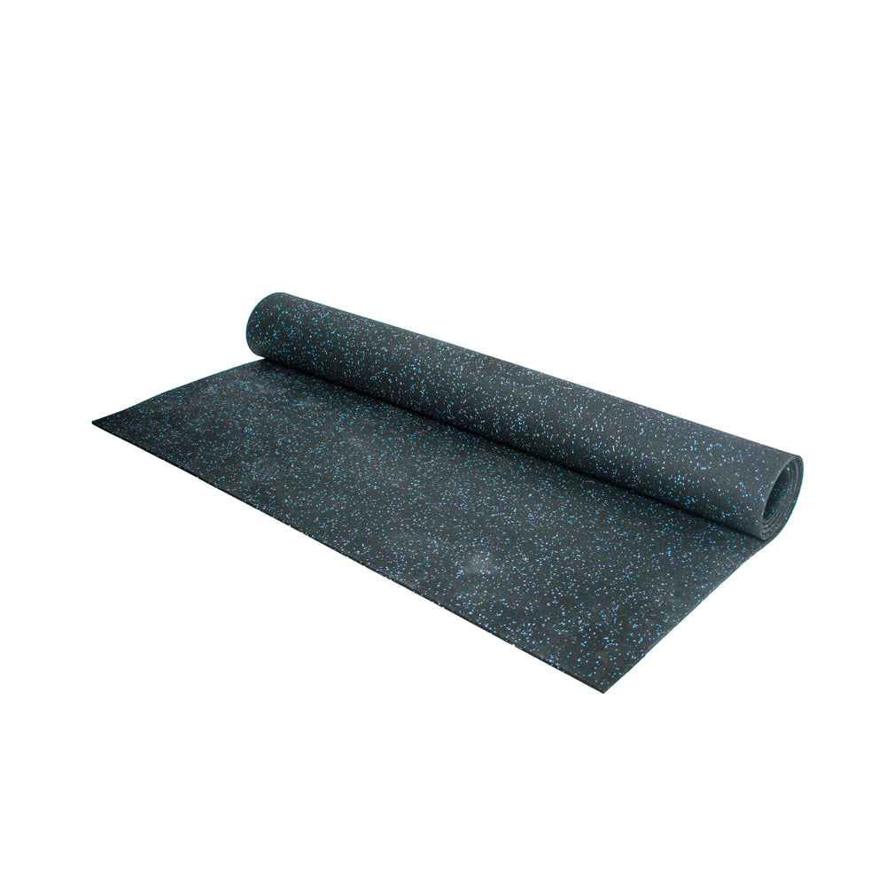 Sol sportif cinq largeur 1250 mm x épaisseur 10 mm - Bleu