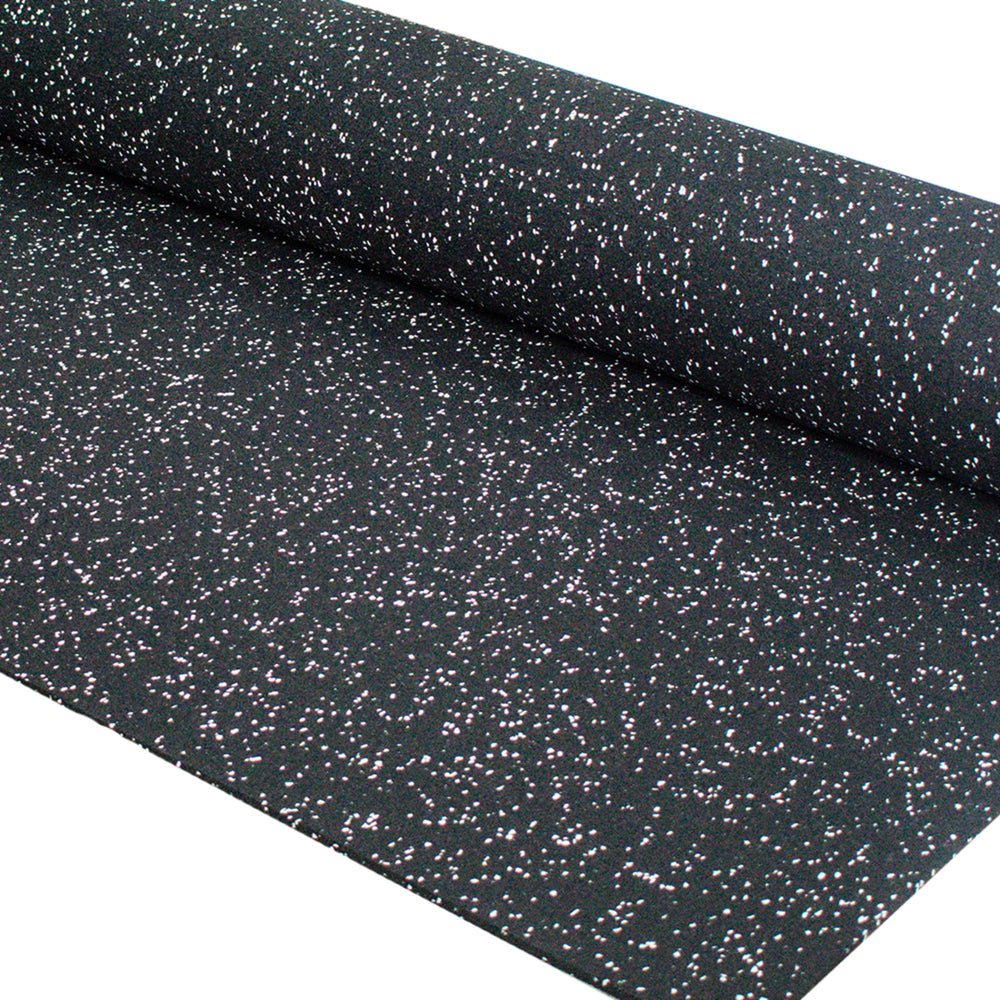 Sol sportif cinq largeur 1250 mm x épaisseur 10 mm - Gris