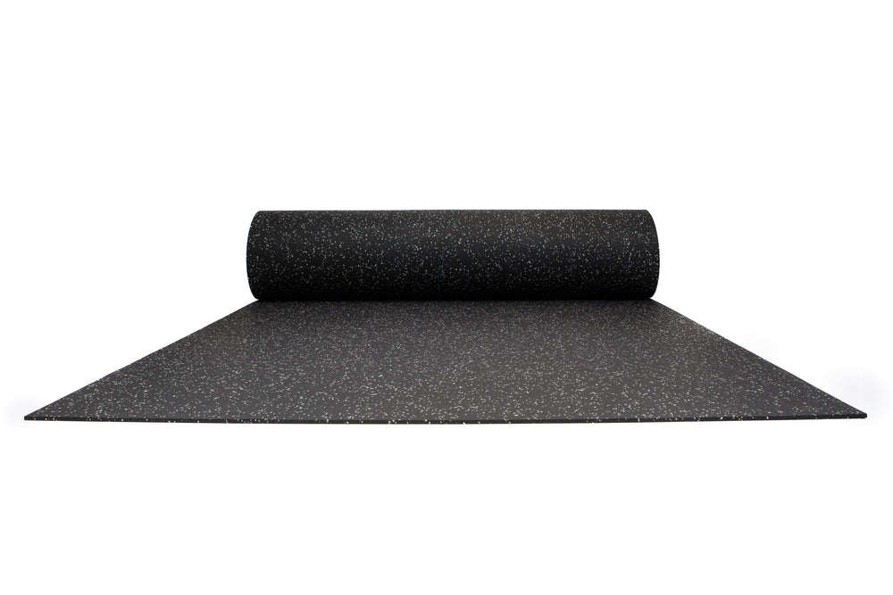 Sol sportif cinq largeur 1250 mm x épaisseur 10 mm - Gris