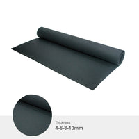 Sportvloer Pure Black Breedte 1250mm x Lengte 1000mm x Dikte 10mm
