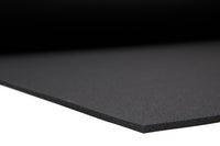 Sol sportif noir pur largeur 1250 mm x épaisseur 4 mm