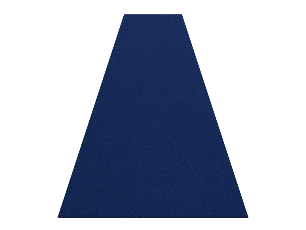 Sprinttrack Uni Indoor 15m x 2m - Blauw