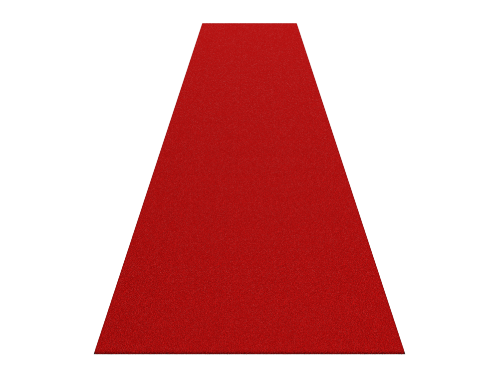 Sprinttrack Uni Indoor 30m x 2m - Rood