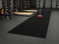 Sprinttrack Uni Indoor 30 m x 2 m - Noir