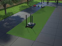 Piste de sprint Uni Outdoor 30 m x 2 m - Vert