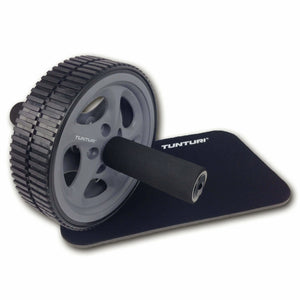 Tunturi Ab Wheel double avec tapis pour genoux