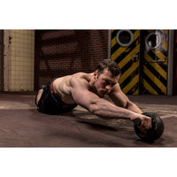 Tunturi Ab wheel pro met fitnessmat 15mm