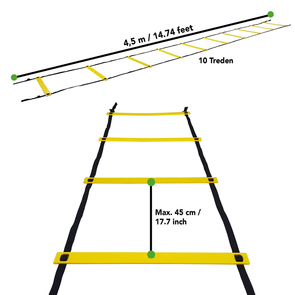 Échelle d'agilité Tunturi 4,5 m
