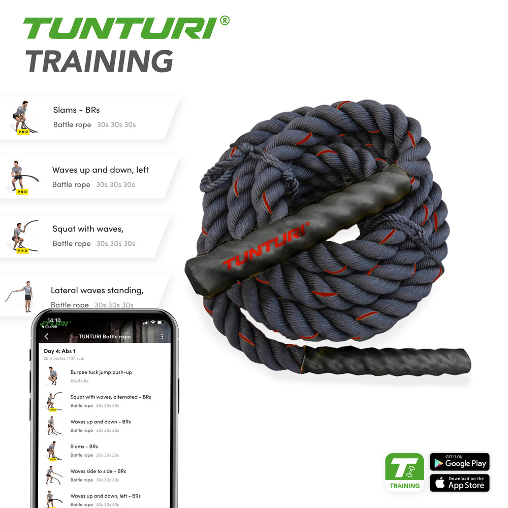 Corde de combat Tunturi 9 m