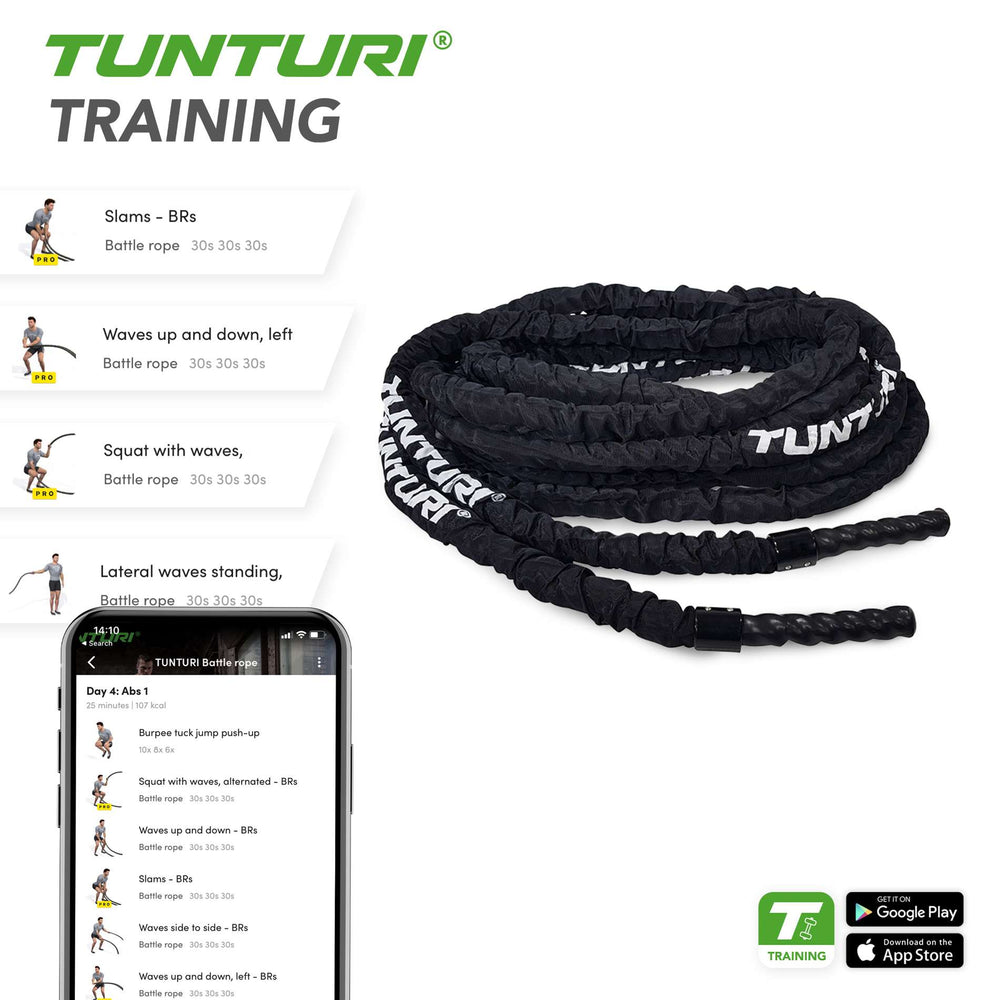 Corde de combat Tunturi pro 15 m