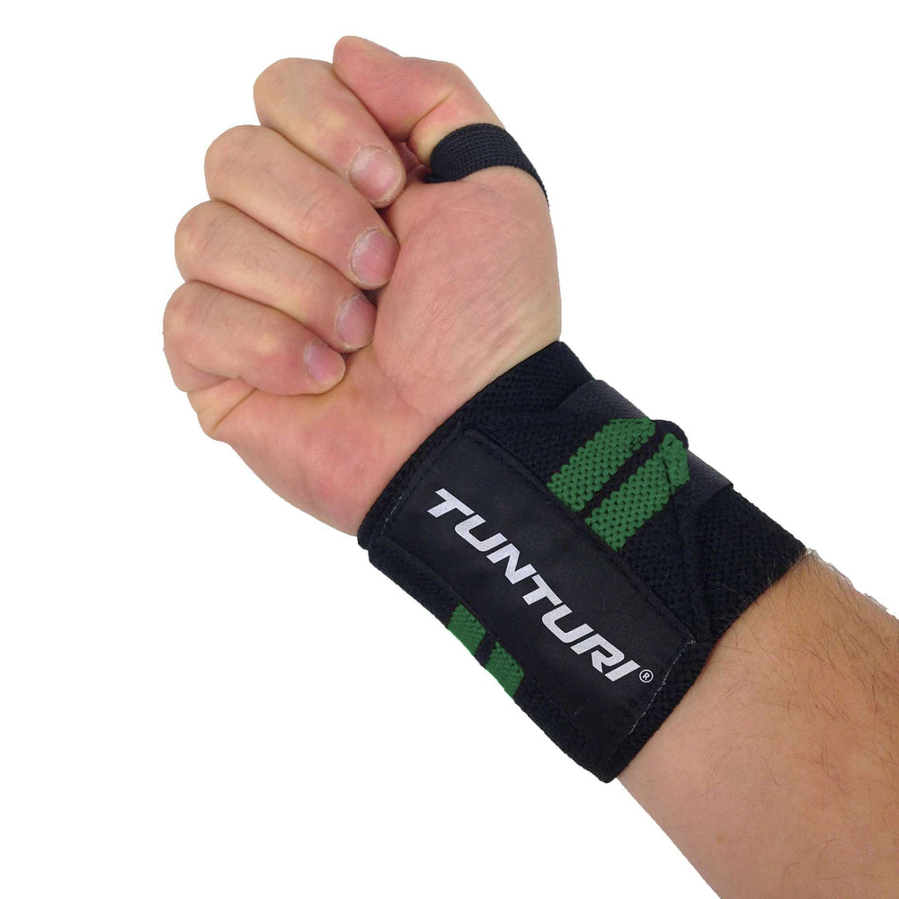Tunturi Crossfit wrist wraps - Groen