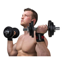 Tunturi Crossfit wrist wraps - Rood