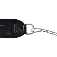 Tunturi Dip belt eva met ketting