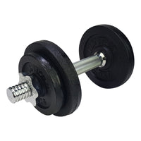 Ensemble d'haltères Tunturi en fonte - 10 kg