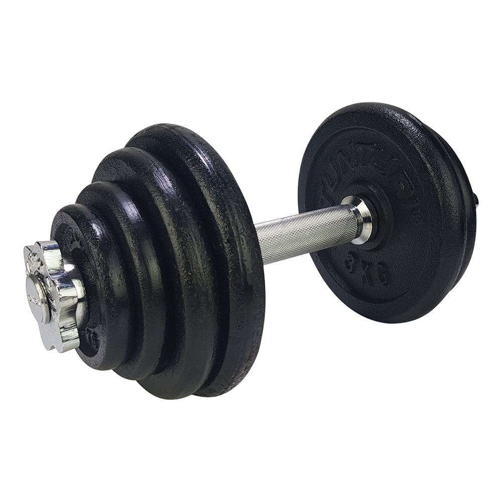 Tunturi Dumbbell Set Gietijzer - 15 kg