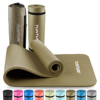 Tunturi Fitnessmat NBR 15mm - Legergroen