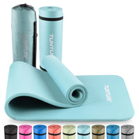 Tunturi Fitnessmat NBR 15mm - Lichtblauw