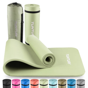 Tapis de fitness Tunturi NBR 15mm - Menthe
