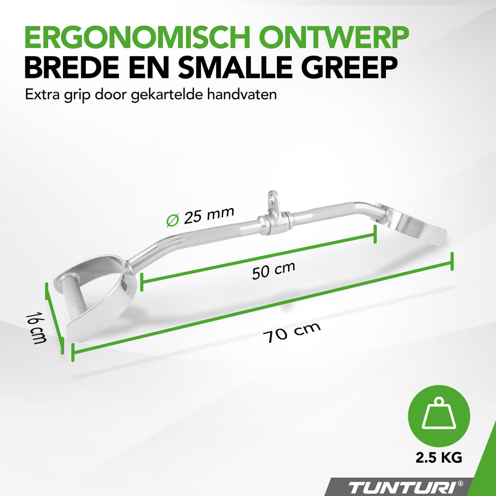 Tunturi Lat Pulldown Bar, 70 cm