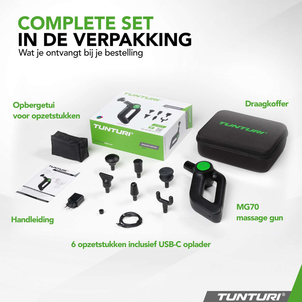 Tunturi Massage Gun MG70 PRO
