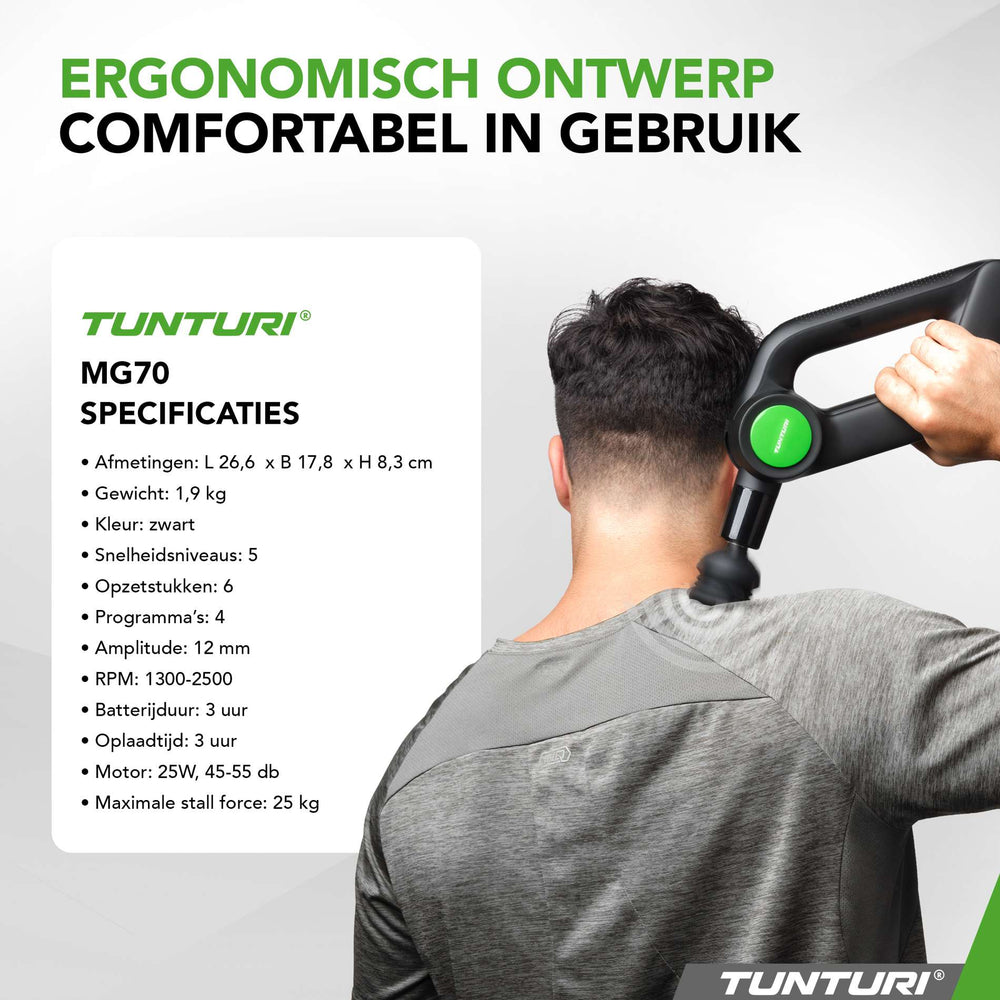 Tunturi Massage Gun MG70 PRO