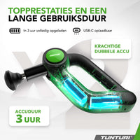 Pistolet de massage Tunturi MG70 PRO