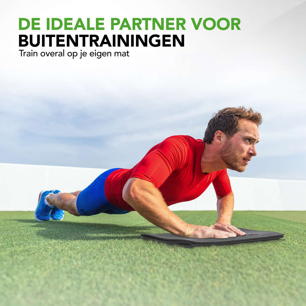 Tapis de fitness extérieur Tunturi noir