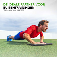 Tunturi Outdoor Fitnessmat Zwart