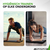 Tunturi Outdoor Fitnessmat Zwart