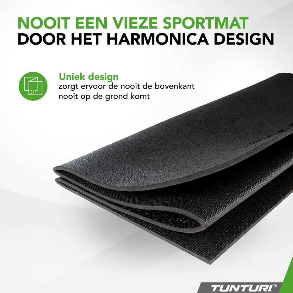 Tapis de fitness extérieur Tunturi noir