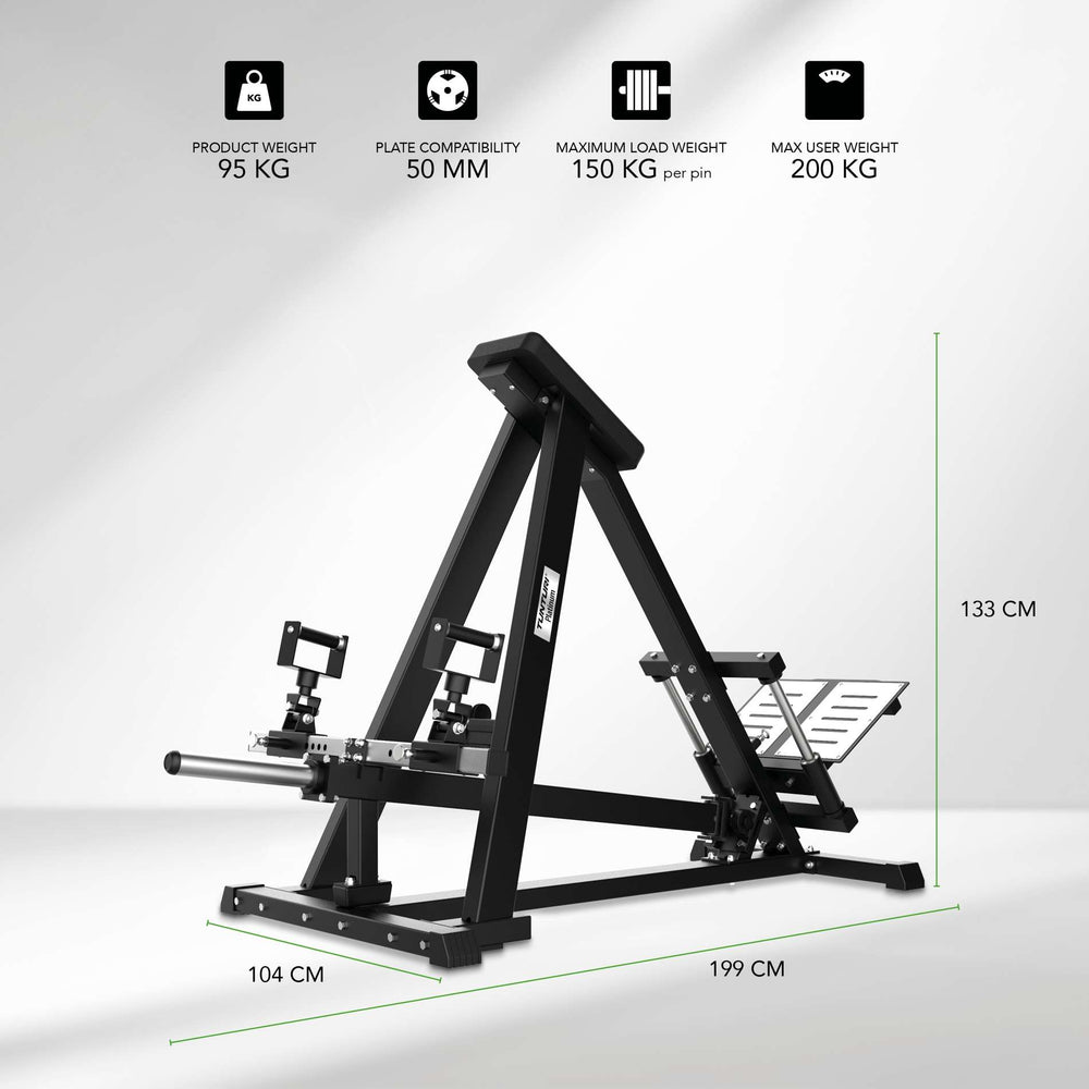 Tunturi Platinum V-Series Adjustable T-Bar Row