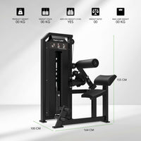Tunturi Platinum V-Series Combo double dos et abdominaux