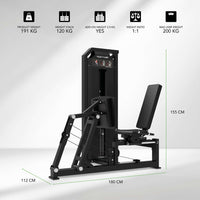 Presse à jambes assise Tunturi Platinum V-Series