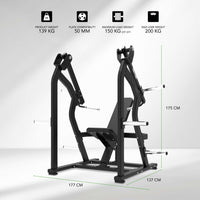 Tunturi Platinum V-Series Shoulder Press Plate Loaded