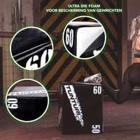 Tunturi Plyobox Soft EVA - 40/50/60 cm