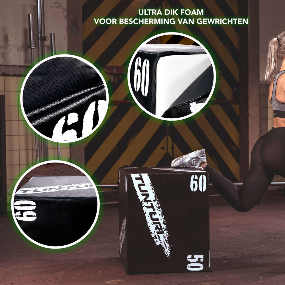Tunturi Plyobox Souple EVA - 50/60/75 cm