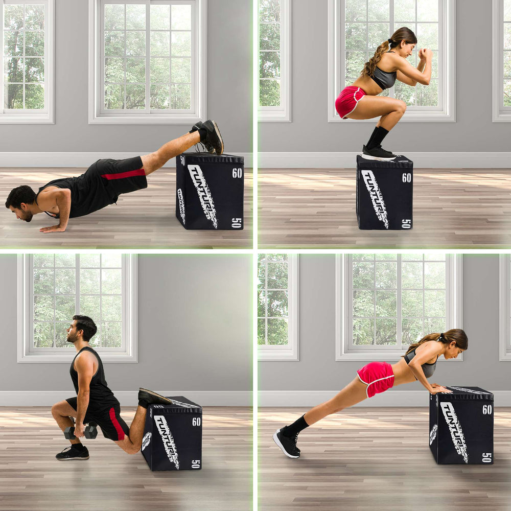Tunturi Plyobox Souple EVA - 50/60/75 cm