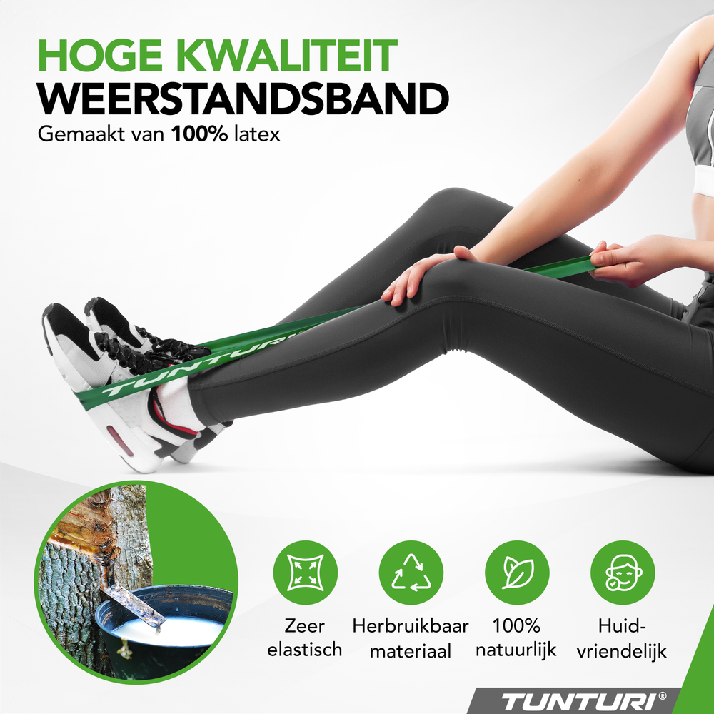 Tunturi Powerband - Jaune - Clair
