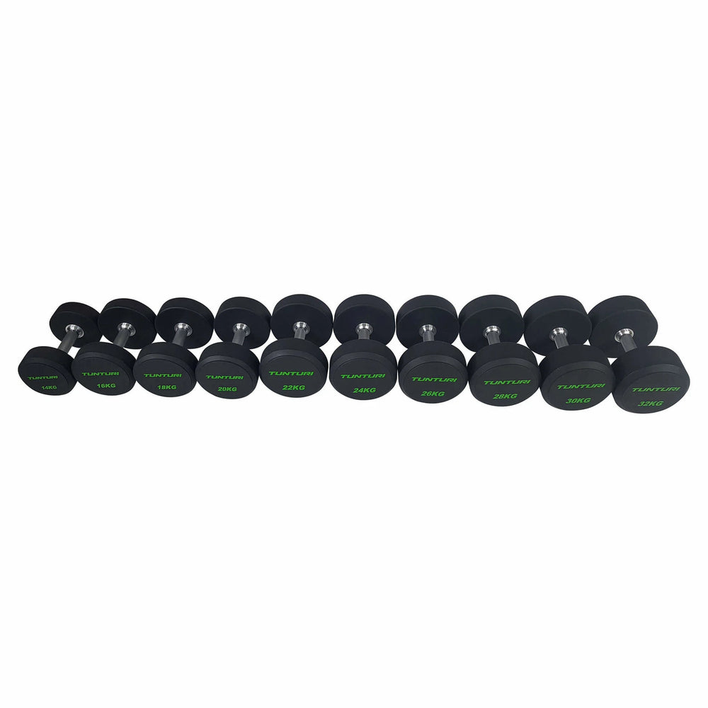 Tunturi Pro PU Ensemble d'haltères Ensemble d'haltères 14-32 kg