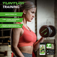 Tunturi Pro PU Dumbbell Set Halterset 34-42 kg