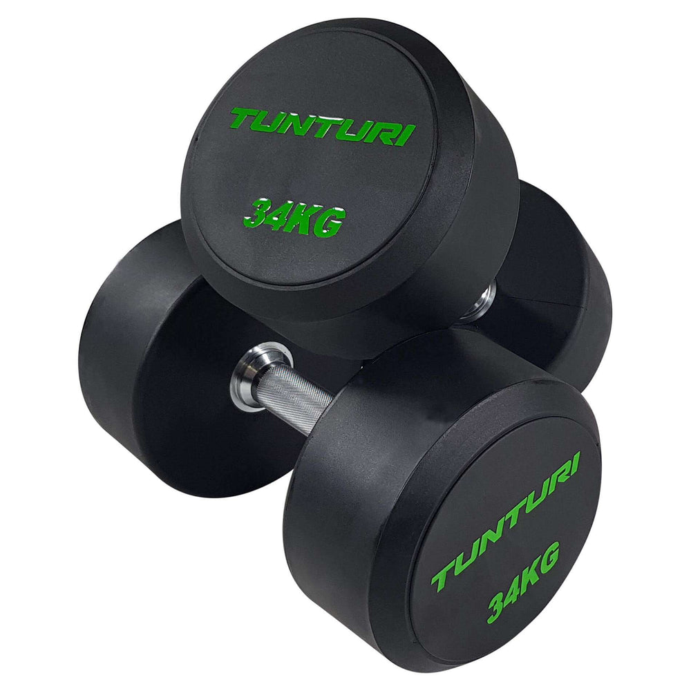 Tunturi Pro PU Dumbbell Set Halterset 34-42 kg