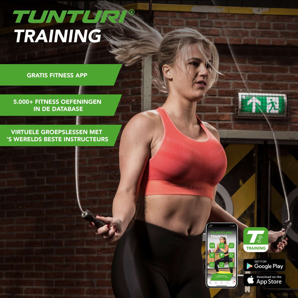 Tunturi Verstelbaar speed rope pro