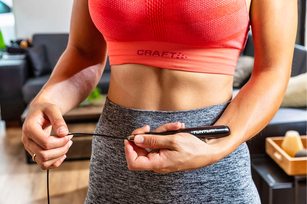 Tunturi Verstelbaar speed rope pro